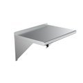 Amgood Stainless Steel Wall Shelf, 24 Long X 24 Deep AMG WS-2424